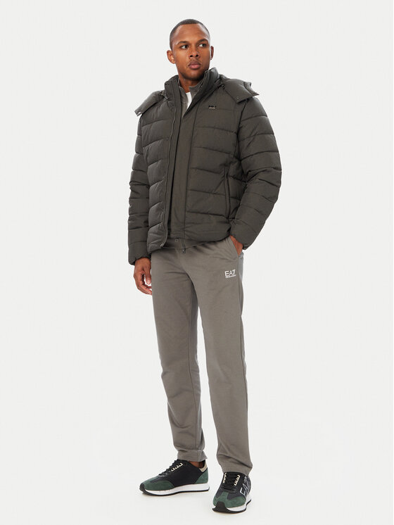 EA7 Emporio Armani EA7 Emporio Armani Zimska jakna 7M002556 AF25752 O8004 Tamno siva Regular Fit