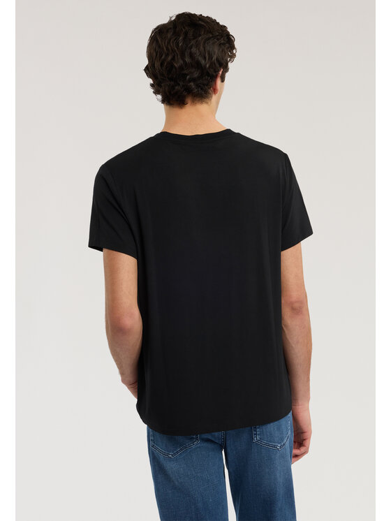Trussardi Trussardi T-Shirt G0548000118N033 Czarny Regular Fit