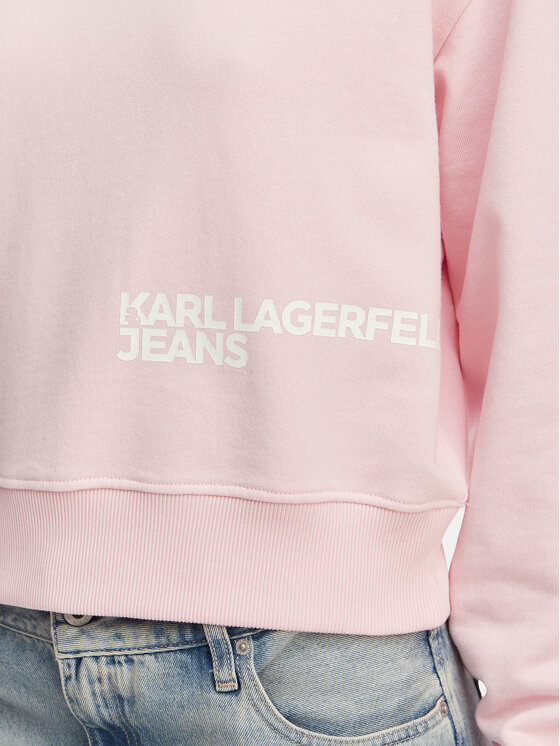 Karl Lagerfeld Jeans Karl Lagerfeld Jeans Džemperis B2W20039 Šviesiai rožinė Regular Fit