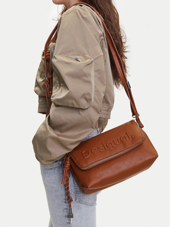 Desigual Desigual Borsetta 25SAXPAM Marrone