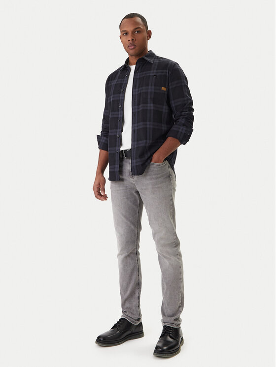 G-Star Raw G-Star Raw Koszula Bristum 2.0 D23553-D748 Granatowy Slim Fit