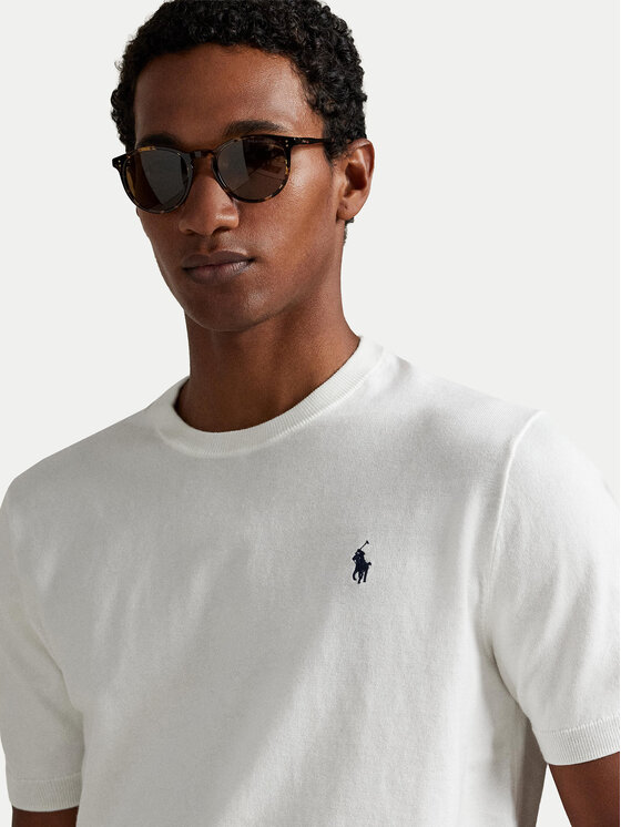 Polo Ralph Lauren Polo Ralph Lauren T-Shirt 710980681004 Biały Regular Fit