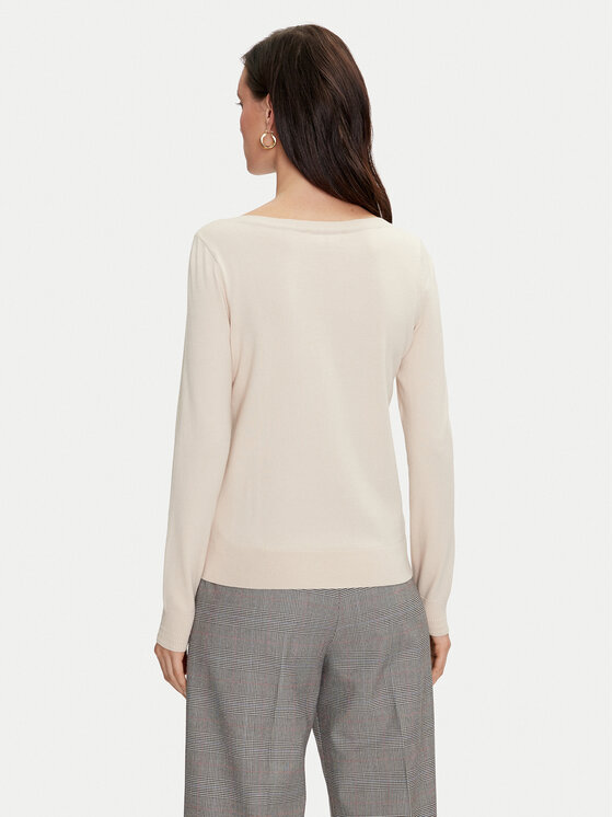 Tommy Hilfiger Tommy Hilfiger Džemper WW0WW40099 Bež Regular Fit