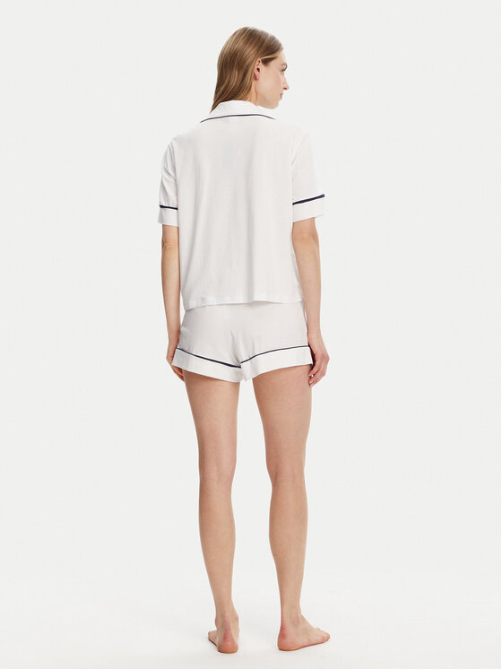 Polo Ralph Lauren Polo Ralph Lauren Πιτζάμα 4P0231 Λευκό Regular Fit