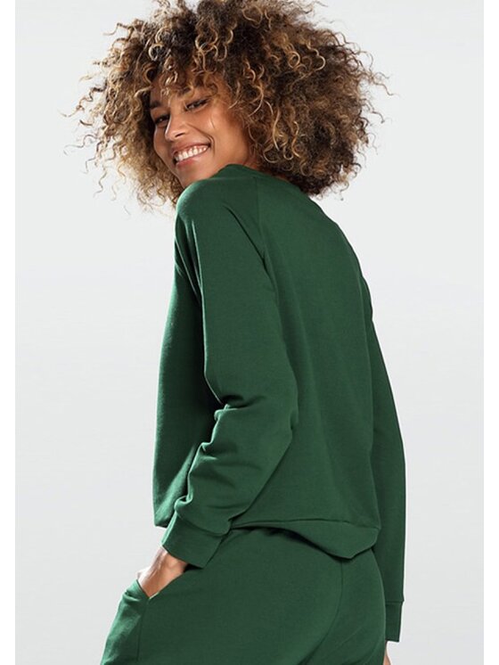 DKaren Sport DKaren Sport Bluza Wenezja Zielony Slim Fit