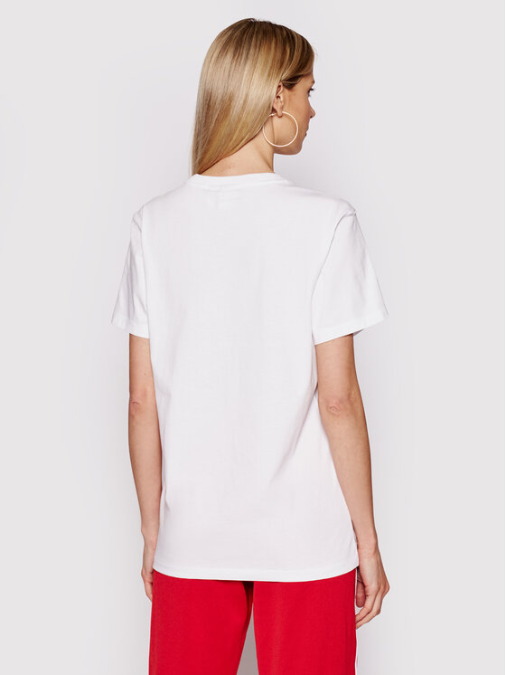 adidas T-Shirt Loungewear adicolor Classics GN2924 Λευκό Loose Fit •  Modivo.gr