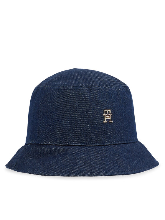 Tommy Hilfiger Pălărie Elevated Chic Denim Bucket Hat AW0AW17133 Bleumarin