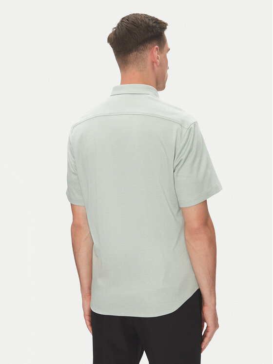 BOSS BOSS Cămașă B_MOTION_S 50533149 Verde Regular Fit
