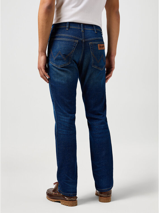 Wrangler Wrangler Jeansy TEXAS SLIM Niebieski Slim Fit