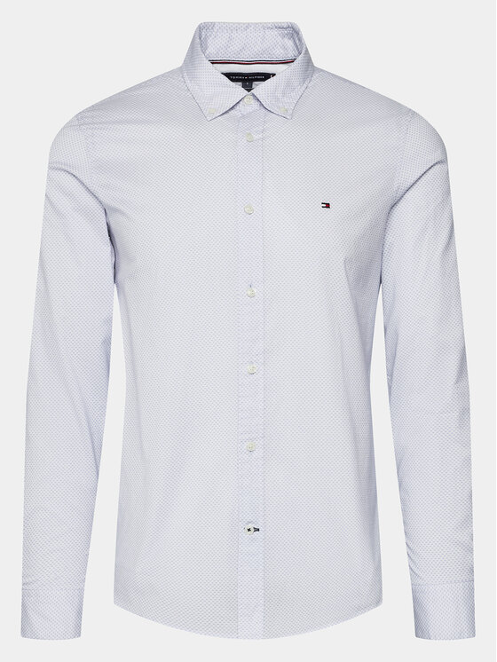 Tommy Hilfiger Tommy Hilfiger Koszula MW0MW33762 Błękitny Regular Fit