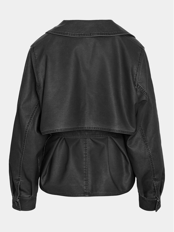 Noisy May Noisy May Куртка зі штучної шкіри Romy 27028692 Чорний Regular Fit