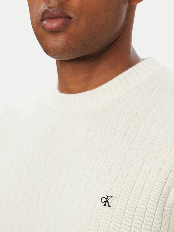 Calvin Klein Jeans Calvin Klein Jeans Пуловер LV04RH328G Кремав Regular Fit