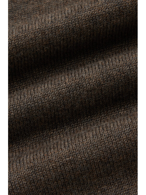 Lancerto Lancerto Sweter Simen SW073225000030 Brązowy Regular Fit