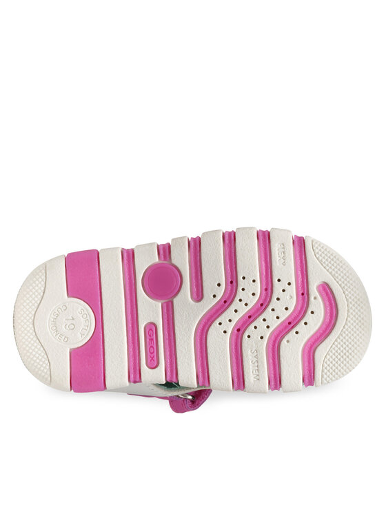 Geox Geox Sandały B Sandal Iupidoo B5517B 0BC14 C0563 Biały