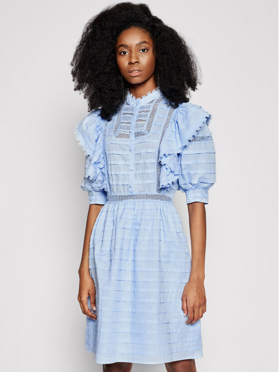 Silvian Heach Silvian Heach Kleid für den Alltag Kenzie PGP21129VE Blau Regular Fit