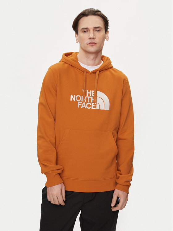 The North Face Majica Dugih Rukava Light Drew Peak NF00A0TE Narančasta Regular Fit