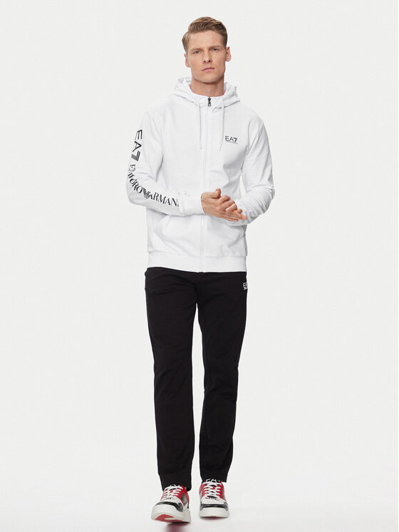 EA7 Emporio Armani EA7 Emporio Armani Світшот 8NPM13 PJ05Z 1100 Білий Regular Fit