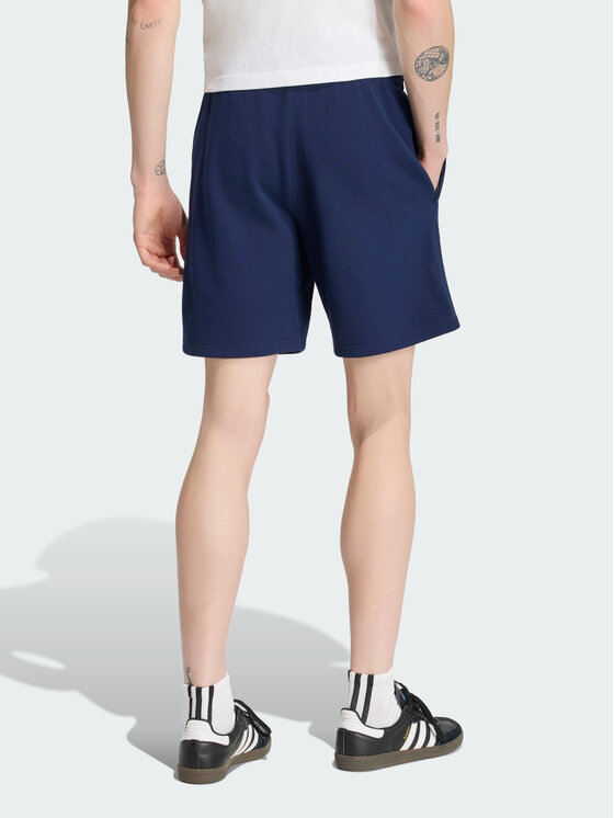 adidas adidas Szorty materiałowe 164781 Niebieski jasny Regular Fit