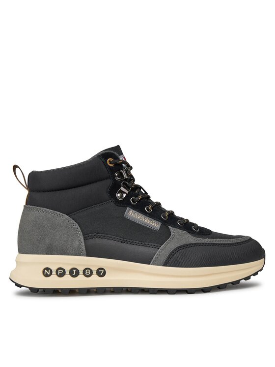 Napapijri Napapijri Schnürstiefeletten Slate10 NP0A4HVG Schwarz