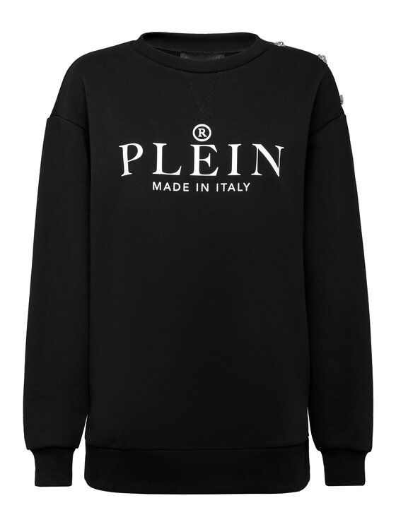 PHILIPP PLEIN PHILIPP PLEIN Bluza 993 Czarny Regular Fit