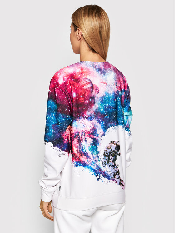 Felpa Unisex Surfing Cosmonaut Multicolore Regular...