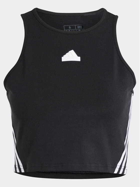 adidas adidas Τοπ Future Icons 3-Stripes IP1572 Μαύρο Slim Fit