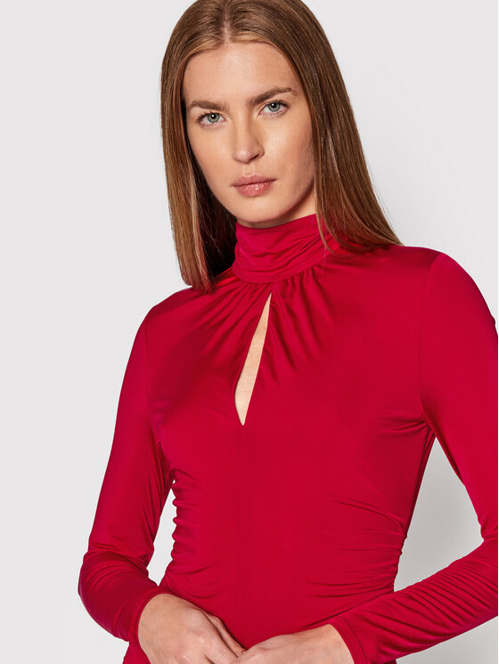 Marciano Guess Body 1BGP18 6262Z Bordowy Slim Fit Modivo.pl