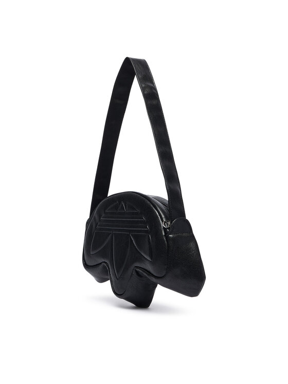 adidas adidas Kabelka Trefoil Bag Metallic KR1602 Černá