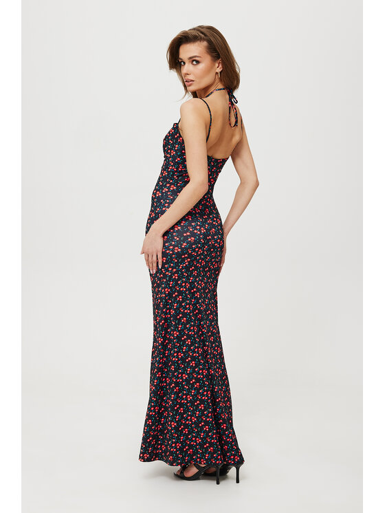 Makover Makover Letní šaty K193 Bílá Long Fit