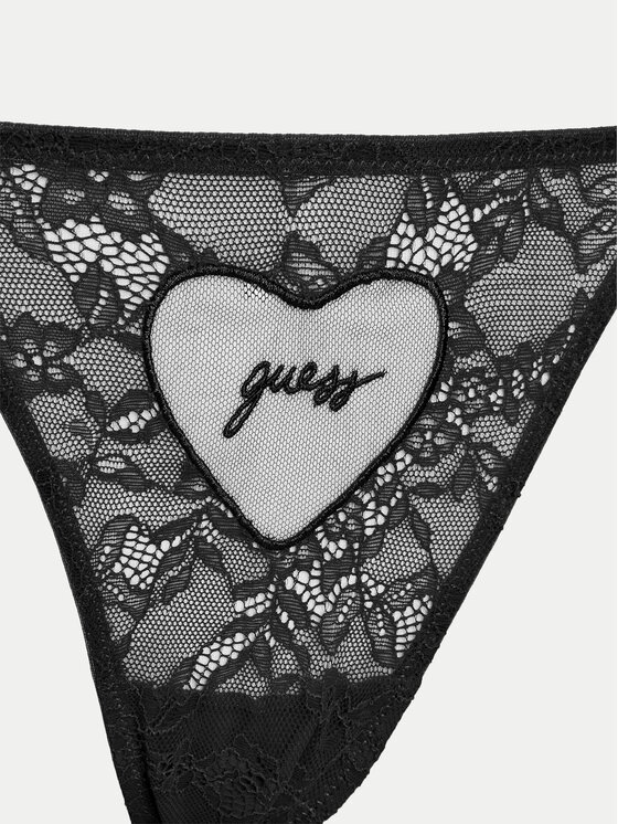 Guess Guess Klasické kalhotky O5RE29 KBGT0 Černá Regular Fit