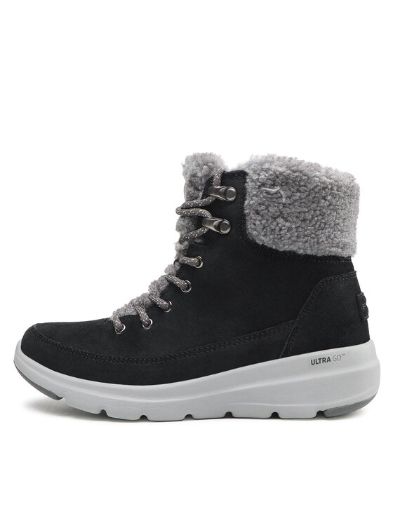 Skechers Skechers Trzewiki Woodlands 16677/BKGY Czarny