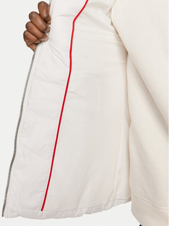 Tommy Jeans Tommy Jeans Giubbotto piumino Basic DW0DW18312 Bianco Slim Fit