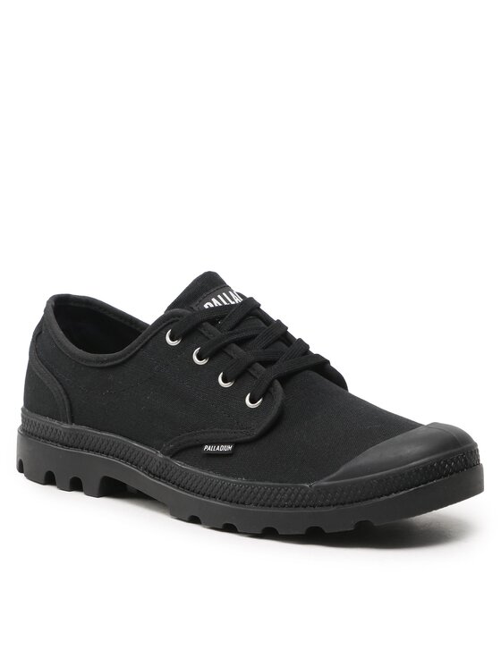 Palladium Plátenky Pampa Oxford 02351-008-M Čierna