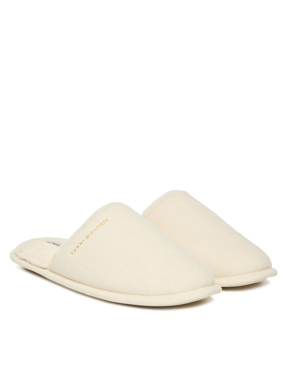 Tommy Hilfiger Tommy Hilfiger Papuče Soft House Shoe FW0FW08853 Bijela