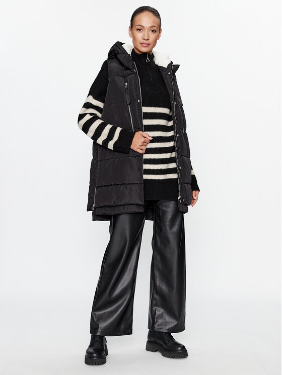ONLY ONLY Безрукавка 15300259 Чорний Regular Fit