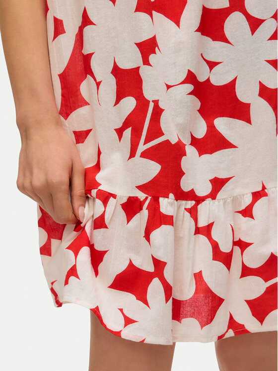 Vero Moda Vero Moda Ljetna haljina Dicthe 10323634 Crvena Regular Fit