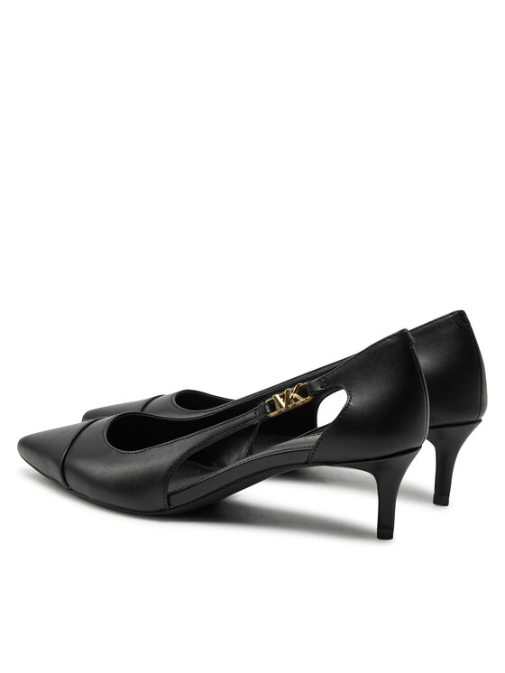 MICHAEL Michael Kors MICHAEL Michael Kors Pantofi cu toc subțire Veronica 40H3VRMP1L Negru