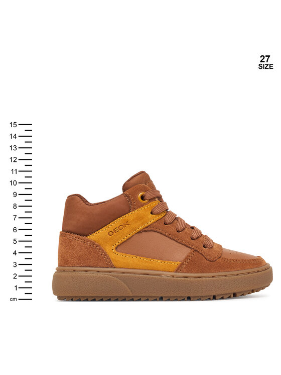 Geox Geox Sneakersy J Theleven Boy J46LDC 05422 C6689 M Brązowy
