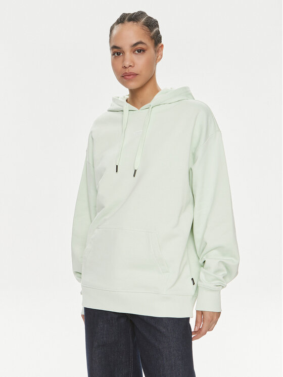 Vans Vans Суитшърт Flying V Os Ft Ls Hoodie VN0A7RMD Зелен Regular Fit