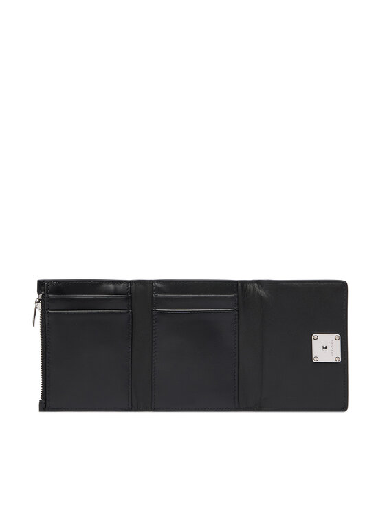 Calvin Klein Calvin Klein Mali ženski novčanik Emblem Hw Medium Trifold LV04F1082G Crna