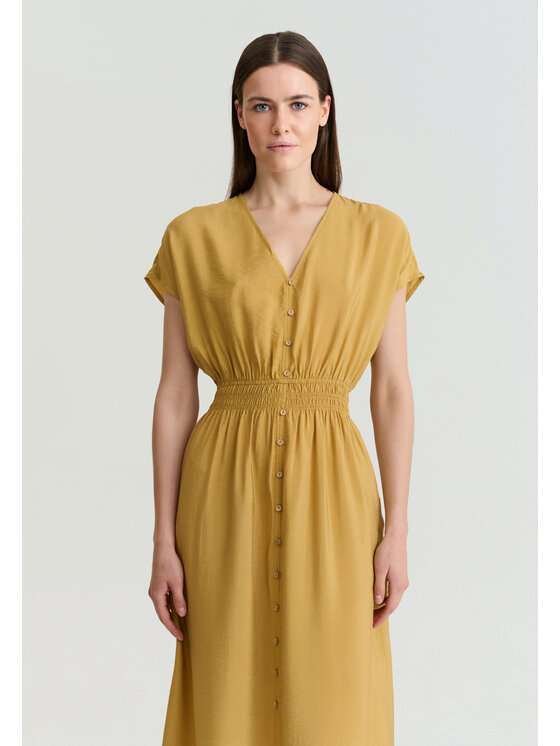 TATUUM TATUUM Sukienka codzienna IMANI Z Żółty Loose Fit