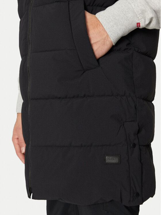 Halti Halti Γιλέκο Penger 065-0469 Μαύρο Relaxed Fit