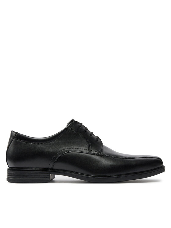 Pantofi Clarks Howard Over 26174925 Black Leather