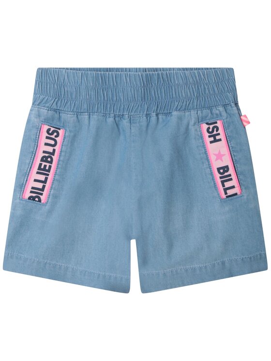 Pantaloncini di tessuto U14668 Blu Regular Fit