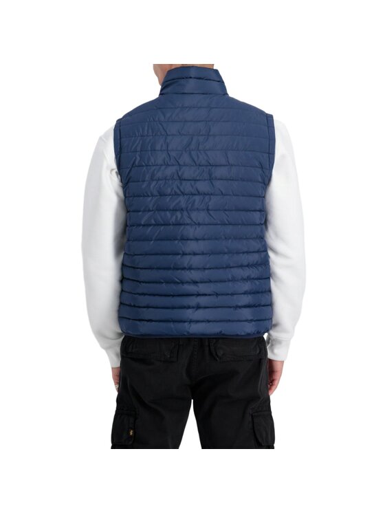 Alpha Industries Alpha Industries Kamizelka AI.138122-697-XXL Granatowy Slim Fit