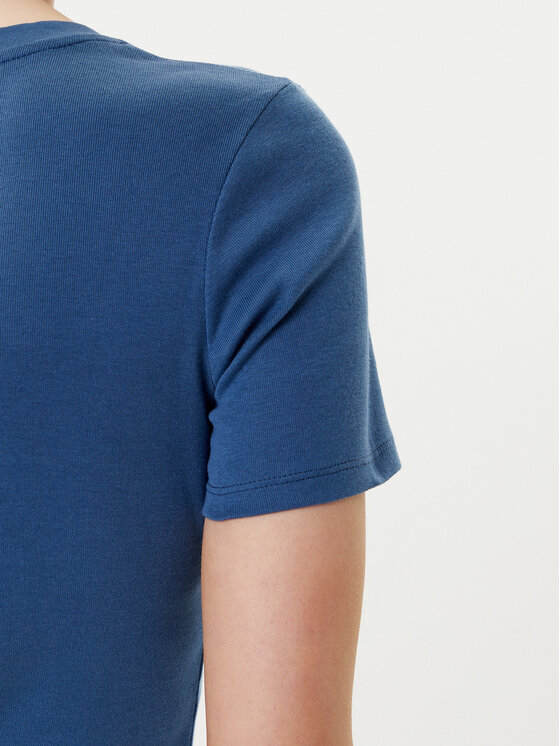 United Colors Of Benetton United Colors Of Benetton T-Shirt 3GA2D1066 Granatowy Slim Fit