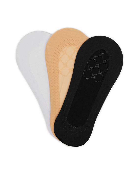 Șosete Nine West LA_NW_4WB_003_SS25 (3-PACK) MIX Alb