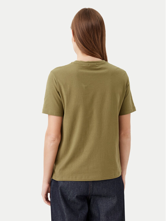 Vila Vila Тишърт Sybilla 14103247 Зелен Regular Fit