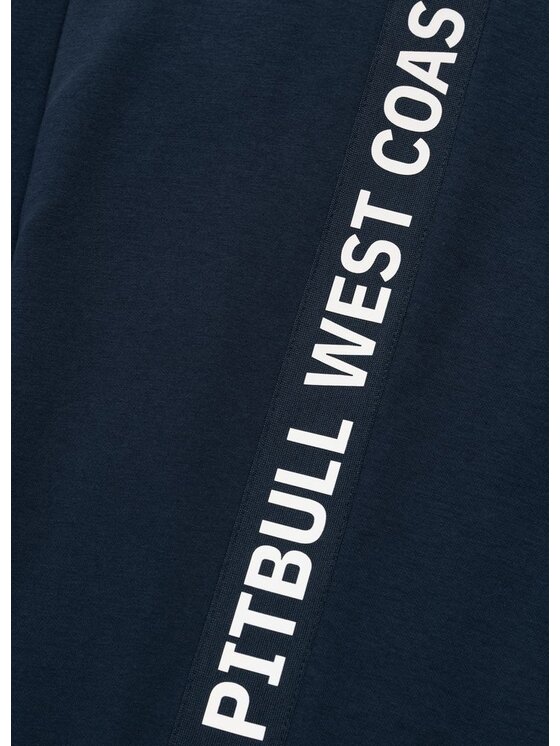 PITBULL PITBULL Spodnie dresowe ARBOR TAPE Granatowy Regular Fit