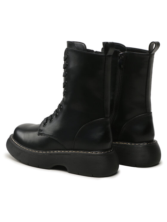 DeeZee DeeZee Bakancs ZAL90087-4 Fekete